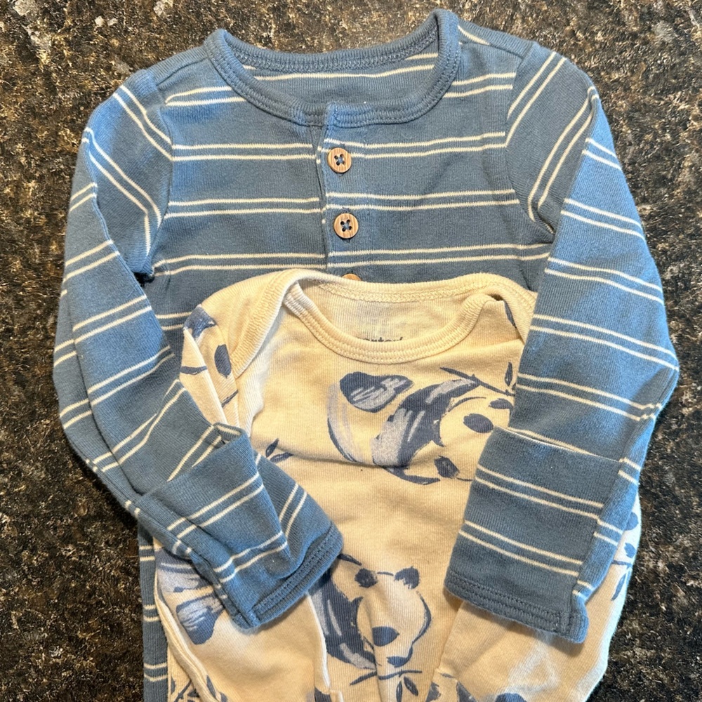 Carters Newborn Sleep gowns